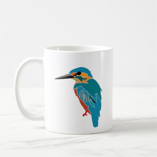 Mug Kingfisher Colorful (Gauche)