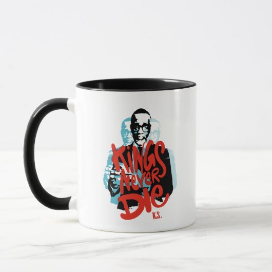 Mug Kings Never die, hommage à Kevin Samuels T-Shirt (Gauche)