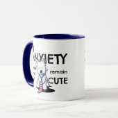 Mug KiniArt Westie Anxiété (Devant gauche)