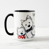 Mug KiniArt Westies (Gauche)