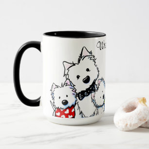 Mug KiniArt Westies
