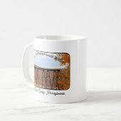 Mug Kinzua Bridge State Park Fall Festival Souvenir (Devant gauche)