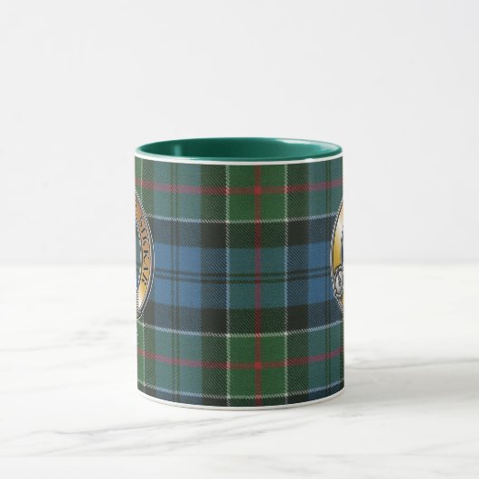 Mug Kirkpatrick Tartan & Badge (Centre)