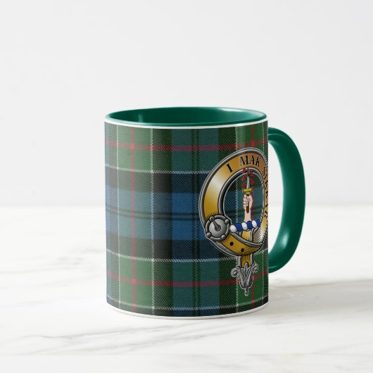 Mug Kirkpatrick Tartan & Badge (Devant droit)