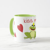 Mug Kiss Me Cute Frog Prince (Devant gauche)