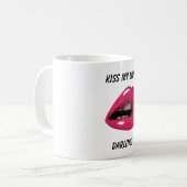 Mug Kiss My Lips Darling - LGBTQ (Devant gauche)