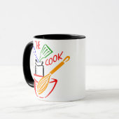 Mug Kiss the cook (Devant gauche)