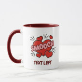 Mug Kissing Comic Sound Effect (Gauche)