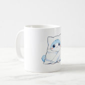 Mug Kit de couverture douillette chaton kawaii design (Devant gauche)