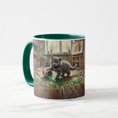 Mug Kit de mentalité de croissance Chat Animalcore Thé (Devant gauche)