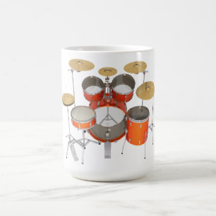 Mug Kit de tambour orange :