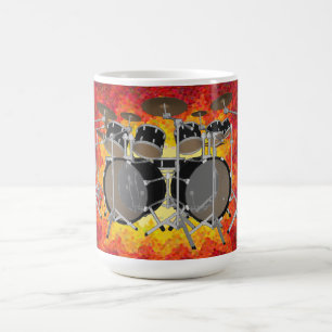 Mug Kit et graphiques de tambour de 10 morceaux :