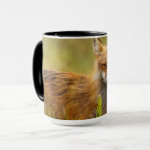 Mug Kit Renard Rouge vers le haut de Momma (Devant gauche)