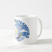 Mug Kite surfing blue  (Devant droit)