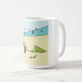 Mug Kiteboard/kitesurf - Kitegirl (Devant droit)