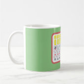 Mug Kitschy Mahjong Reine Personnalisée (Gauche)