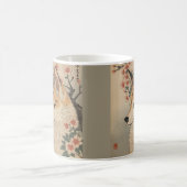 Mug Kitsune & cherry blossom (Centre)