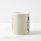 Mug Kitsune - Conception traditionnelle de streetwear (Centre)