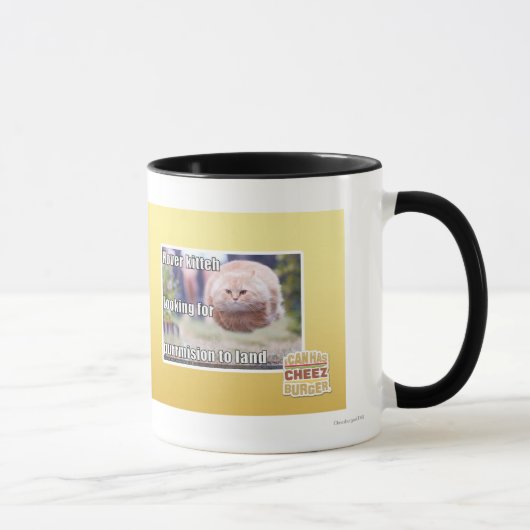 Mug Kitteh de vol plané (Droite)