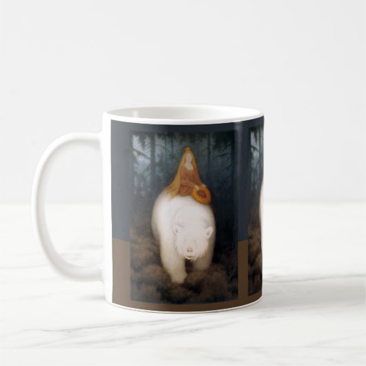Mug Kittelsen - Ours blanc roi Valemon (Gauche)