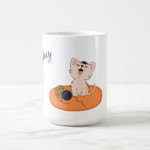 Mug Kitten avec balle en laine