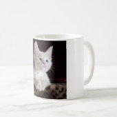 Mug Kitten blanc vulnérable (Devant droit)