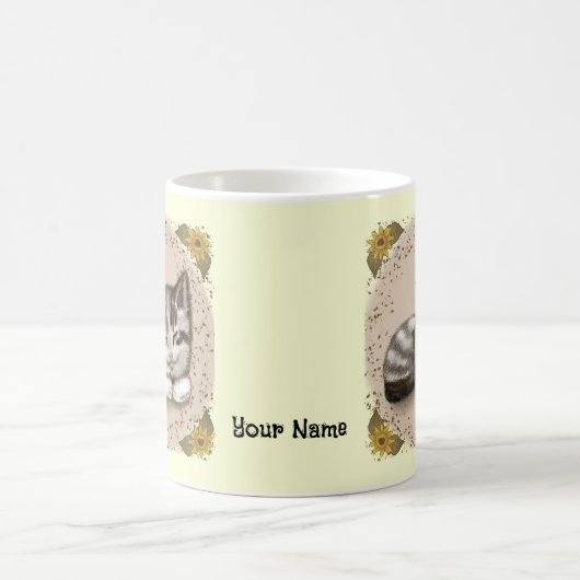 Mug Kitten Bouteille couchée (Centre)