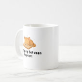 Mug Kitten Catnapping entre chapitres, Amoureux des ch (Devant gauche)