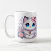 Mug Kitten Cuteness Overload : Chat et chien aux yeux (Gauche)