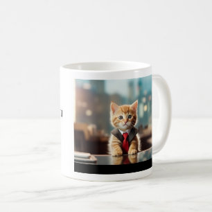 Mug Kitten d'affaires