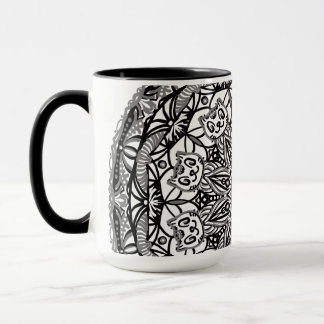 Mug Kitten Mandala
