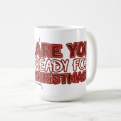 Mug Kitten sticking her head out, ready for Christmas? (Devant droit)