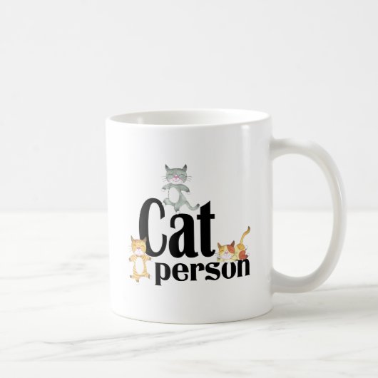 Mug Kitts Whimsical Personne de chat (Droite)