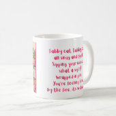 Mug Kitty Chaleureux Dans Une Couverture Café-Mug Pers (Devant droit)