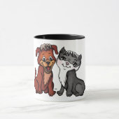 Mug Kitty et Puppy (Centre)