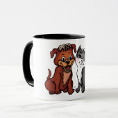 Mug Kitty et Puppy (Devant gauche)