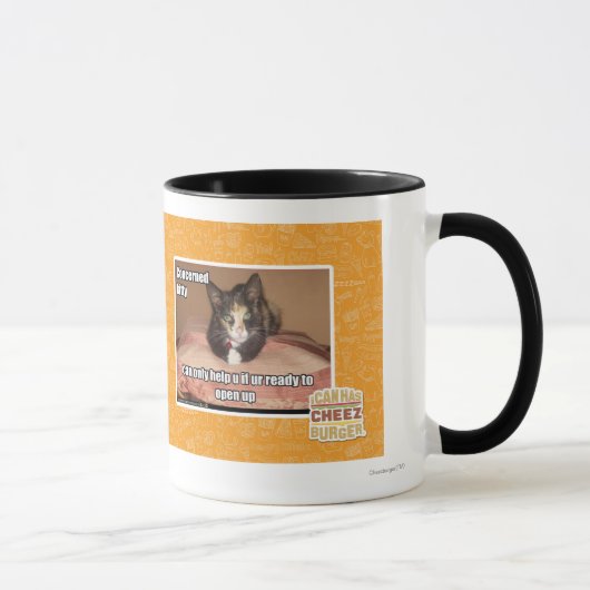 Mug Kitty intéressé (Droite)