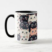 Mug Kitty Kat Kaleidoscope (Gauche)