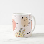 Mug Kitty Kitten Chats : Motif animal mignon (Devant droit)