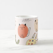 Mug Kitty Kitten Chats : Motif animal mignon (Centre)