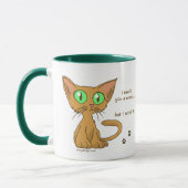 Mug Kitty mignon a mangé votre biscuit (Gauche)