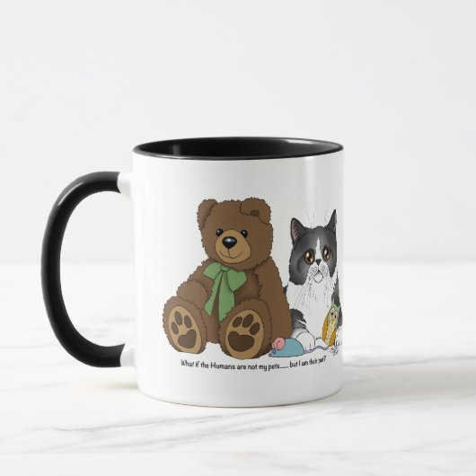 Mug Kitty Not Pet (Gauche)