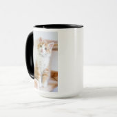 Mug Kitty observé par bleu doux (Devant gauche)