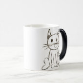 Mug Kitty Peint (Devant droit)