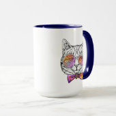 Mug Kitty sage KAT (Devant droit)