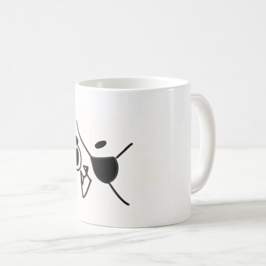 Mug Kittypirate (Devant droit)