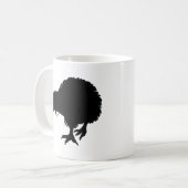 Mug Kiwi Bird Silhouette (Devant gauche)