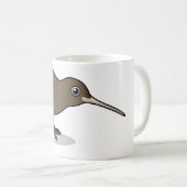 Mug Kiwi Brown mignon de Nouvelle Zélande (Devant droit)