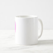 Mug Kiwi coupe de coeur rose (Devant droit)