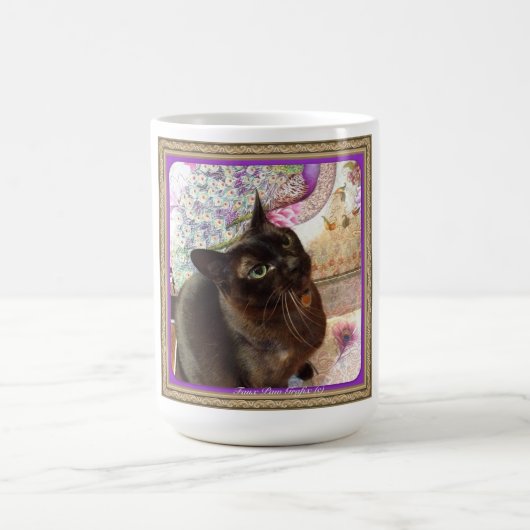 Mug Kiwi dans une boîte, série 1, pose 2, prune (Centre)